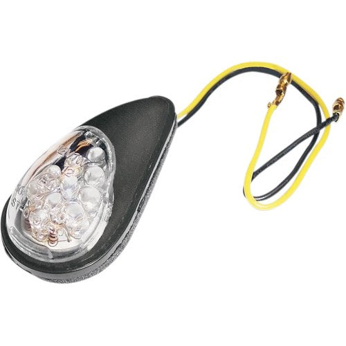 K&S Technologies Ultra Mini Stem-Mount LED Marker Lights - Black | 25-8950