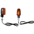 K&S Technologies Marker Light - Single Filament - Black/Amber | 25-8300BK