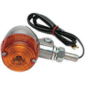 K&S Technologies Marker Light - Single Filament - Alum/Amber - Style 1 | 25-8320