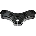LA Choppers Top Triple Clamp - Black Powdercoat Finish | LA-7433-05B