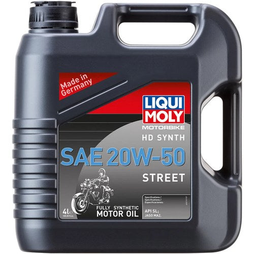 Liqui Moly H-D Synthetic 4T Street Oil - 20W50 4L | 20102