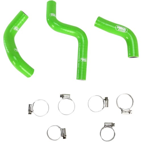 Moose Racing Radiator Hose Kit - Green - Kawasaki | MBU-KAW-63-GR