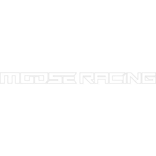 Moose Racing Decal - S20 - Moose Trailer - White | 4320-2214