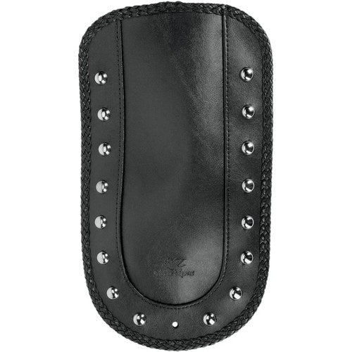 Mustang Solo Seat Fender Bib - Studded Chrome | 78118