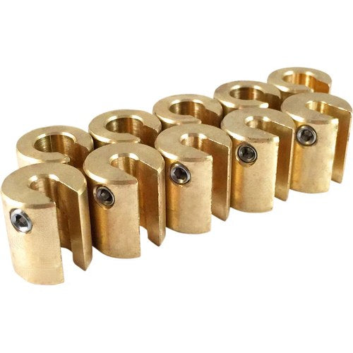 No-Mar Wheel Weight - .75 OZ - 10 Pack | WT-SPK10BR-75
