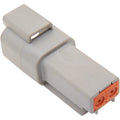 Namz Deutsch Receptacle - 2 Pin - Gray | DR-2G