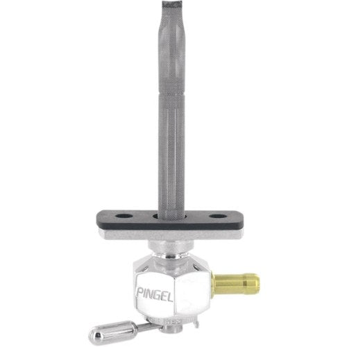 Pingel Race Fuel Valve - Hex - Single Outlet - 1/4" Npt | 4111-AH61AV
