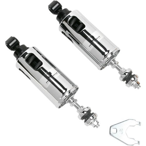 Progressive Suspension 422 Series Adjustable Shocks, Chrome, Standard 422-4037C