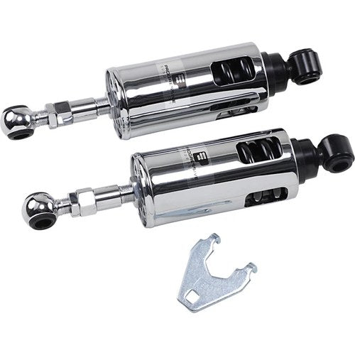 Progressive Suspension 422 Adjustable Shocks - Chrome - Heavy-Duty | 422-4001C