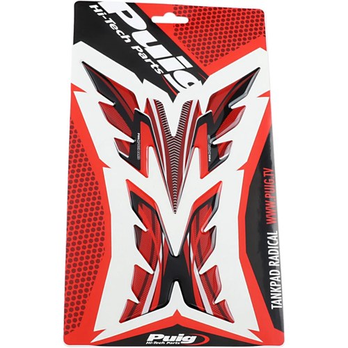 Puig Tank Pad - Red - Radikal | 6292R