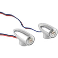 Paul Yaffe LightningBullet - Marker LIghts - Amber/White - Chrome | LB-F-DRL-C