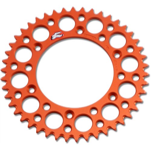 Renthal Rear Sprocket - 46-Tooth - Orange | 224U-520-46GPOR