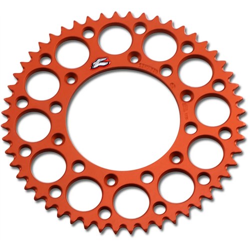 Renthal Rear Sprocket - 52-Tooth - Orange | 224U-520-52GPOR