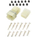 Shindy Multi-Conductor Electrical Connectors, Six-Pin, Water-Resistant | 16-626