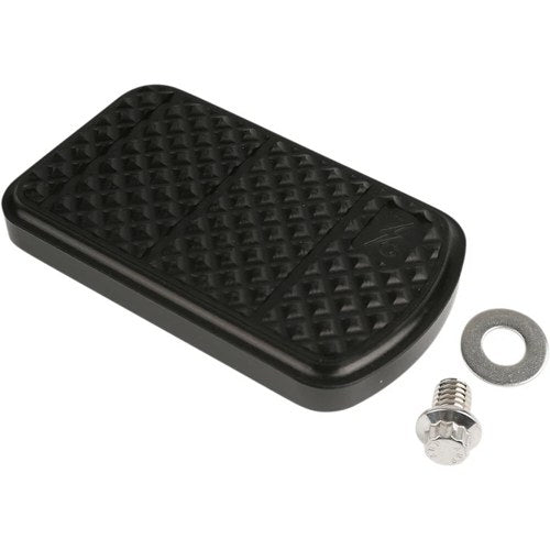 Thrashin Supply Co Brake Pedal Cover - Black - FL | TSC-2201-1