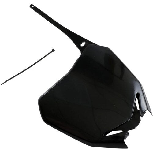 UFO Front Number Plate - Black | SU04919001