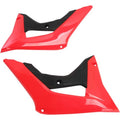 UFO Radiator Covers - Crf 450 R 17 - Black/Red | HO04682-999
