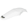 UFO MX Rear Fender - White - '96-'02 CR80R | '03-'08 CR85R | HO03627041