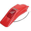 UFO Enduro Rear Fender w/21/5W Light - XR Red - '96-'04 XR250R/400R | HO03611069