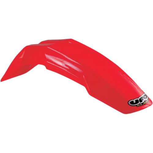 UFO Universal Supermoto Front Fender - Red | PA01029-070