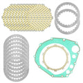 Clutch Friction Steel Plate and Gasket fits Suzuki GSX-R750X GSXR750X 1996-1999
