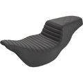 Saddlemen Step Up 2-Up Seat - Tuck and Roll/Diamond - Flh (Black) 808-07B-176E