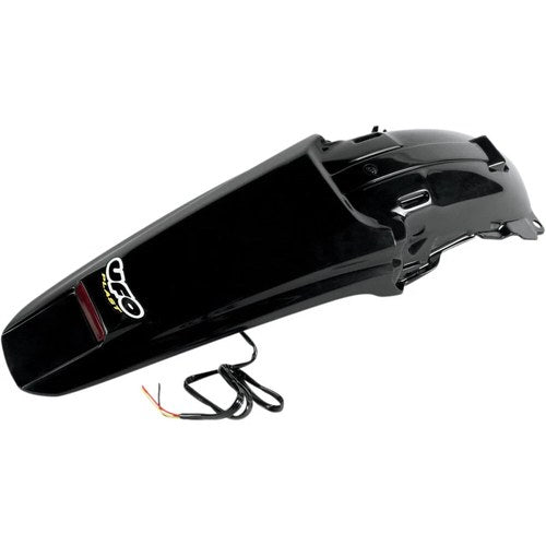 UFO Enduro Rear Fender with LED - Black - '05-'16 CRF450X | HO04603-001