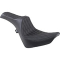 Drag Specialties Predator Iii Seat, Double Diamond, Softail (Black) 0802-1145