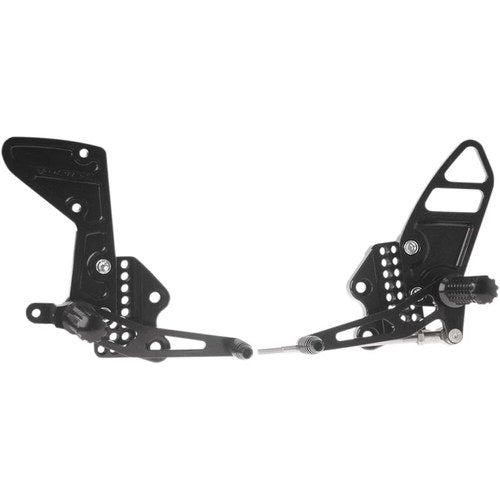 Vortex Rearset - Black - GSXR1 | RS510K