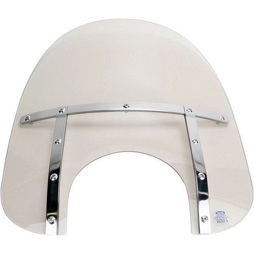 Memphis Shades Fats Windshield - 17" - 9" Headlight (Solar / Gray) MEM3629
