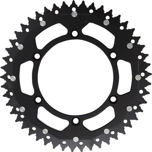 Moose Racing 49T Dual Rear Sprocket (Black) 49-tooth | 1210-1502