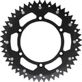 Moose Racing 49T Dual Rear Sprocket (Black) 49-tooth | 1210-1502