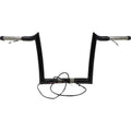 Paul Yaffe Bagger Nation Black Pre-Wired 10" OEM Handlebar | OEMPW-15L-10 B