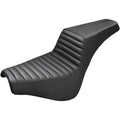 Saddlemen Step Up 2-Up Seat - Tuck and Roll (Black) 818-30-171