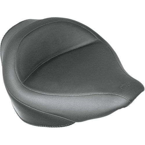 Mustang Wide Vintage Solo Seat - Softail '06-'10 (Black) 76248