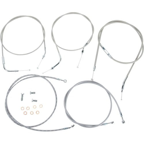 Baron 18" Cable Line Kit for '04 - '11 Roadstar | BA-8022KT-18