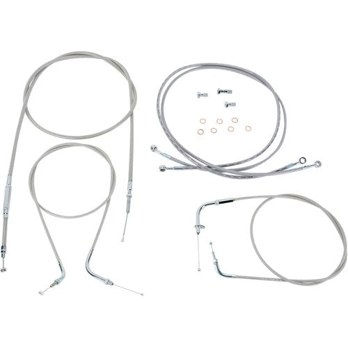 Baron 16" Cable Line Kit for XVS1300 | BA-801300KT-16