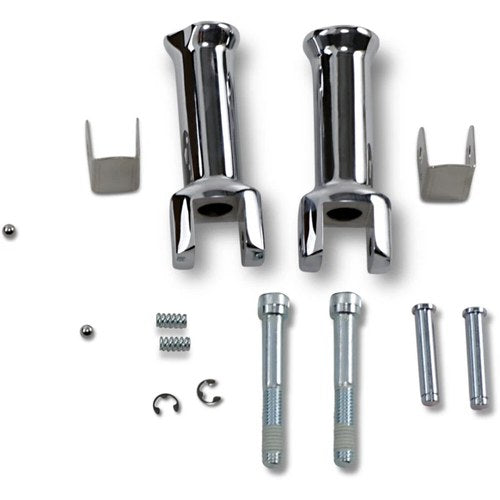 Drag Specialties Passenger Peg Mount - Chrome - Softail | P17-0428C