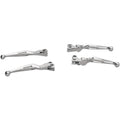 Drag Specialties Chrome Slotted Levers | 07-0571-BC307