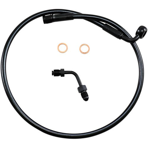 Magnum Upper Brake Line - 27" - Black | SBB1502-27