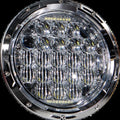 Harddrive Led Headlight 7" 90W Chrome | 820-0363