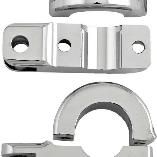 HardDrive Bar End Footpeg Male Mount Clamps, 1-1/4in | P77-6004
