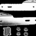 HardDrive Tie Down Bracket, Chrome | 302860
