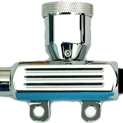 HardDrive Smooth Rear Master Cylinder, Chrome | 062013