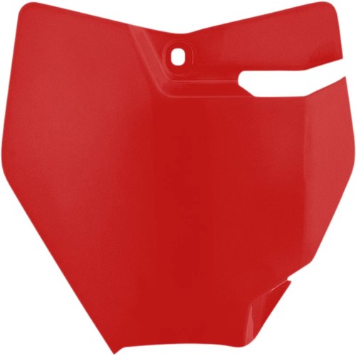 Acerbis Front Number Plate, Red | 2449400004