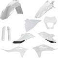 Acerbis Full Plastic Kit Gas White/Black | 2872811035