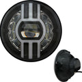 Cyron Headlight 7" Beast 2 Black W/Driving Light | ABIG7B2-B