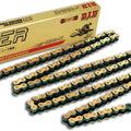 Did 428 NZ Super Non O-Ring Chain, 132 Links - Gold | 428NZGX132FB