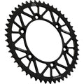 JT Sprockets Rear Racelite Sprocket Alum 50T-520 Blk Hon/Yam | JTA251.50BLK