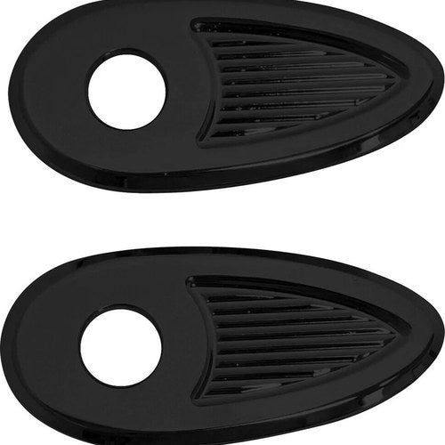 Kodlin Fender Struts Rear Indicator Adaptors / Cover Plates Black | K68483